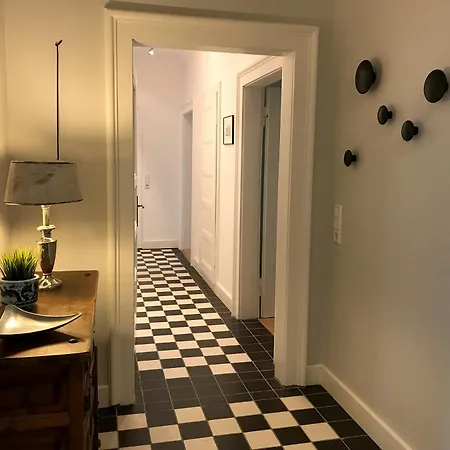 公寓 Hoyerberg - Besondere Villen-wohnung Mit Garten Und Ausblick *