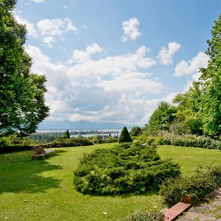公寓 Hoyerberg - Besondere Villen-wohnung Mit Garten Und Ausblick 林道