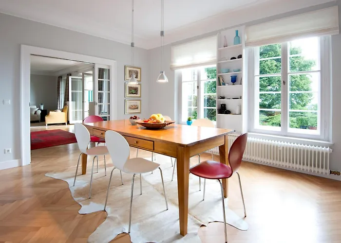 Lejlighed Hoyerberg - Besondere Villen-wohnung Mit Garten Und Ausblick
